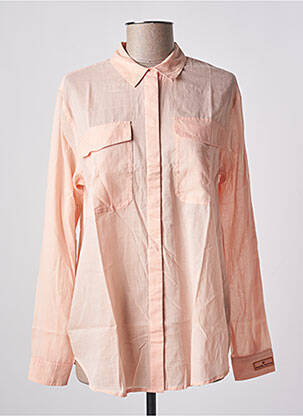 Chemisier coupe cintrée manches longues rose SCOTCH & SODA femme