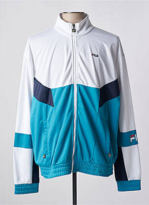 Veste casual resserrée sur le bas bleu FILA homme