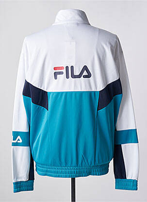 Veste casual resserrée sur le bas bleu FILA homme