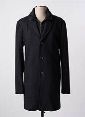 Manteau long noir MINIMUM pour homme seconde vue