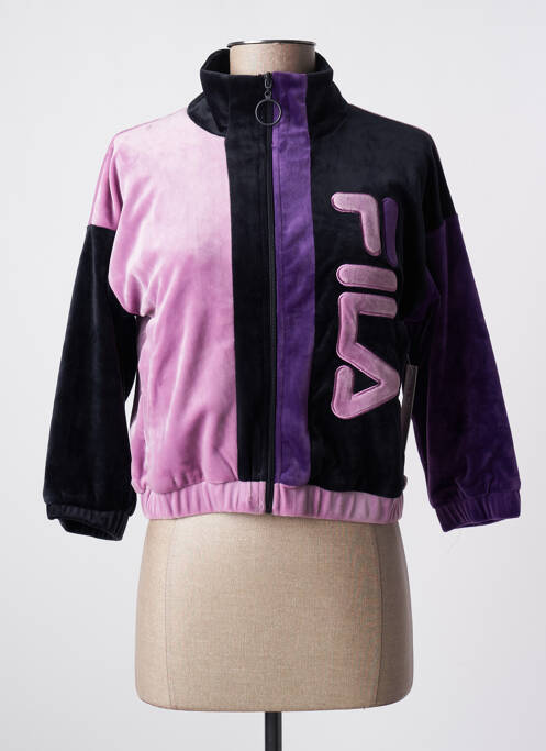 Veste casual violet FILA pour femme