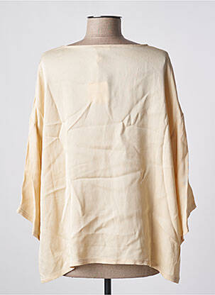 Blouse manches 3/4 manches 3/4 beige AMERICAN VINTAGE femme