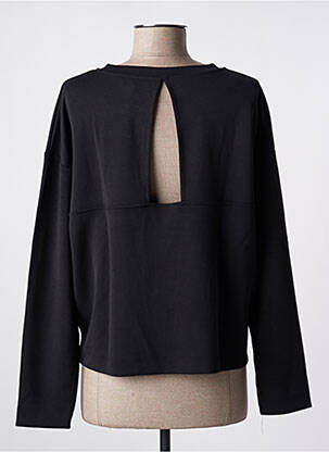 Sweat-shirt stretch manches longues noir MINIMUM femme