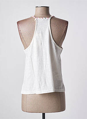 Top coupe cintrée fines bretelles beige TEDDY SMITH fille