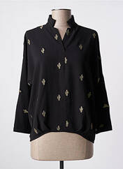 Blouse noir LE TEMPS DES CERISES pour femme seconde vue