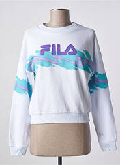 Sweat-shirt violet FILA pour femme seconde vue