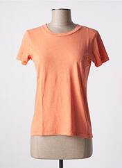 T-shirt orange AMERICAN VINTAGE pour femme seconde vue