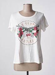 T-shirt beige LE TEMPS DES CERISES pour fille seconde vue