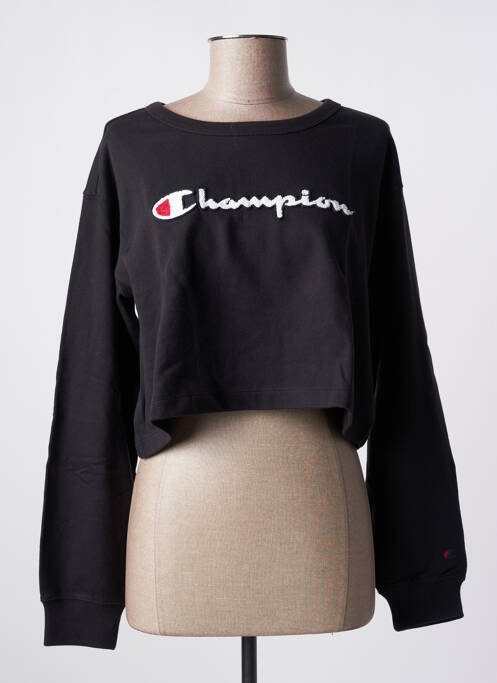 Sweat-shirt noir CHAMPION pour femme