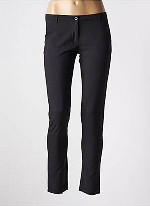 Pantalon slim taille basse taille basse noir SCHOOL RAG femme