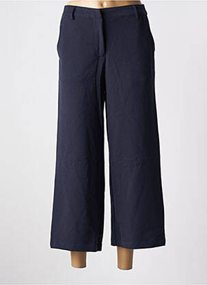 Pantalon 7/8 taille haute taille haute bleu MINIMUM femme