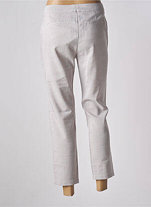 Pantalon 7/8 taille à pinces taille normale gris RYUJEE femme