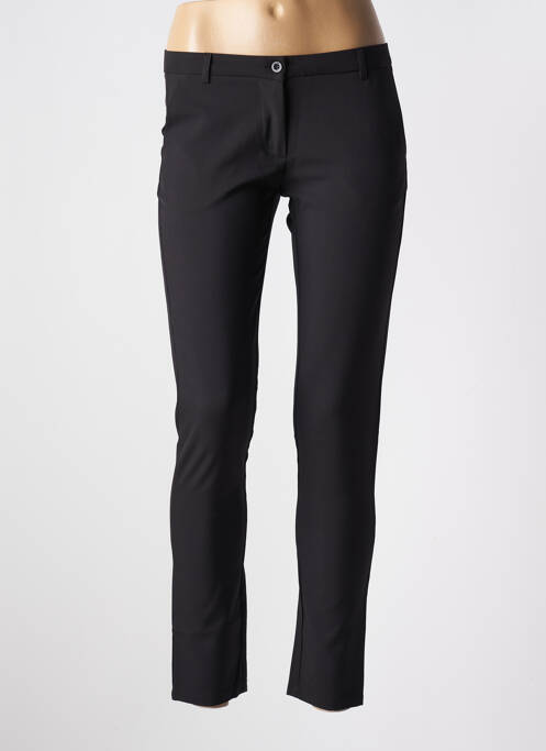 Pantalon slim noir SCHOOL RAG pour femme