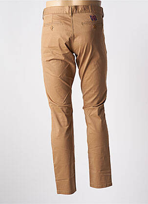 Pantalon chino poches taille normale marron KILIWATCH homme