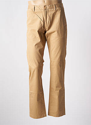 Pantalon chino poches taille normale beige TEDDY SMITH homme
