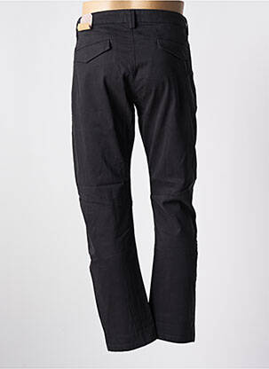 Pantalon chino poches taille normale noir KAPORAL homme