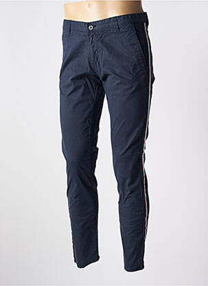 Pantalon chino poches taille normale bleu TEDDY SMITH homme