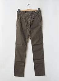 Pantalon chino poches taille normale gris TEDDY SMITH homme