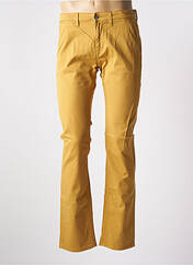 Pantalon chino jaune PEPE JEANS pour homme seconde vue