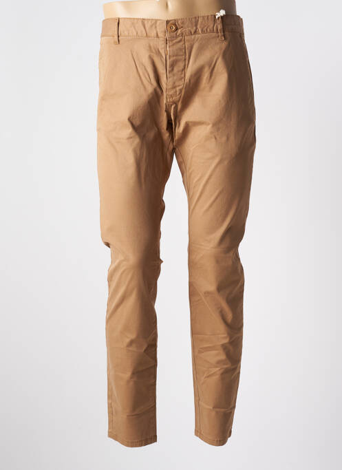 Pantalon chino poches taille normale marron KILIWATCH homme