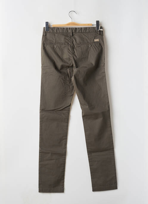 Pantalon chino poches taille normale gris TEDDY SMITH homme