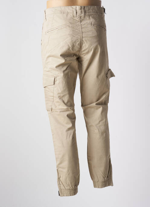 Pantalon cargo beige TEDDY SMITH pour homme
