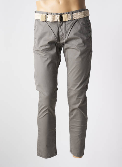 Pantalon chino gris TEDDY SMITH pour homme