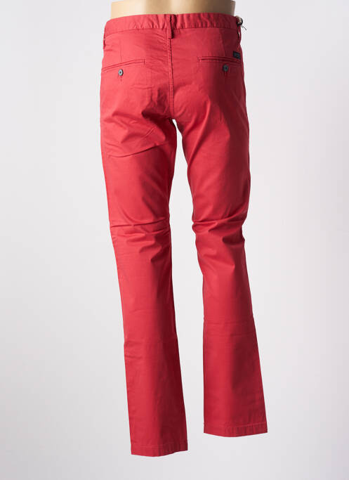 Pantalon chino rouge TEDDY SMITH pour homme