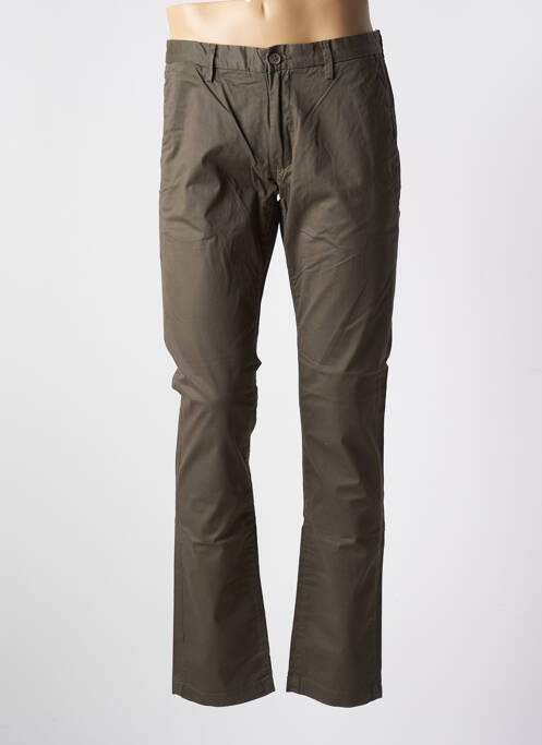 Pantalon chino vert TEDDY SMITH pour homme