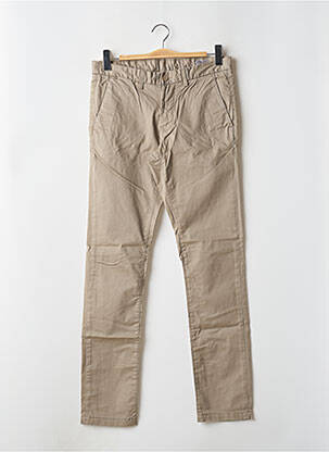 Pantalon cargo slim taille normale marron TEDDY SMITH homme