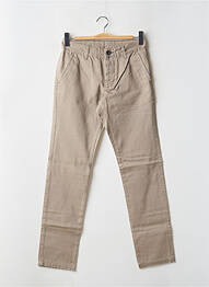 Pantalon chino tissage popeline taille normale beige DR DENIM homme