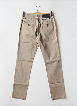 Pantalon chino tissage popeline taille normale beige DR DENIM homme