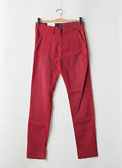 Pantalon chino rouge PEPE JEANS pour homme seconde vue