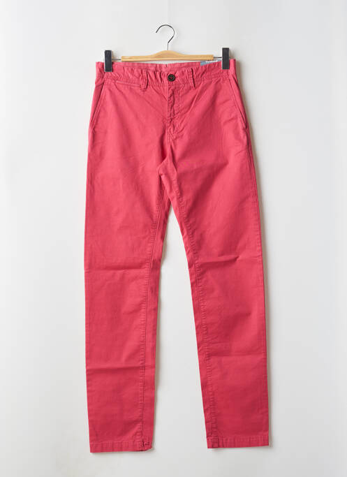 Pantalon chino tissage popeline taille normale rose PEPE JEANS homme