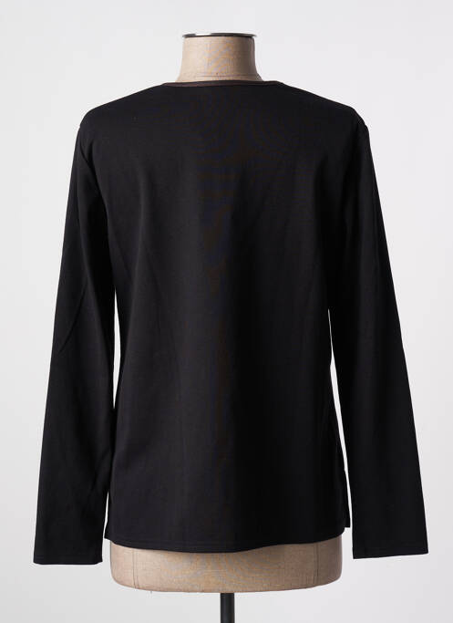T-shirt manches longues manches longues noir GEVANA femme