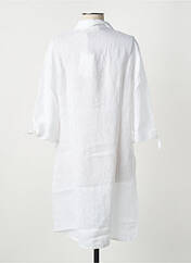 Robe courte blanc BLANC BOHEME pour femme seconde vue