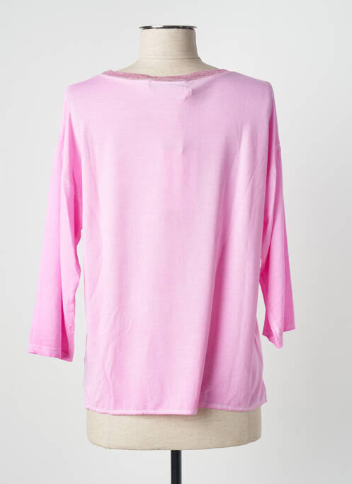 Top rose BLANC BOHEME pour femme