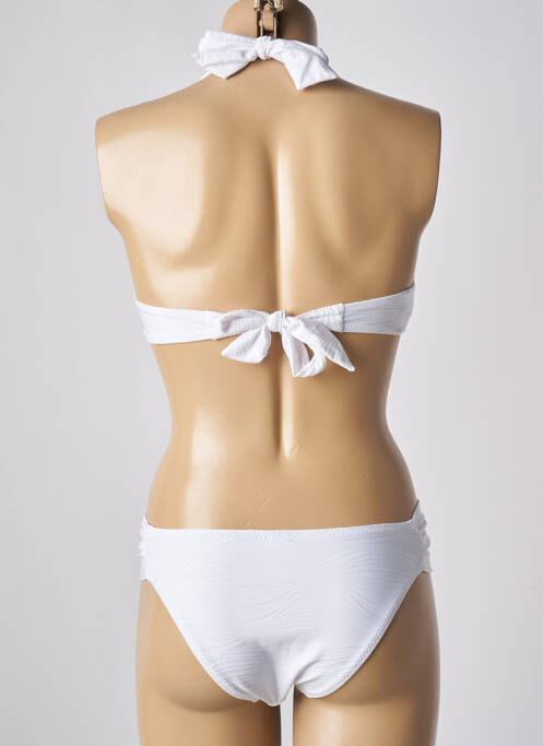 Maillot de bain 2 pièces blanc ADMAS pour femme