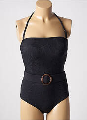 Maillot de bain 1 pièce noir ADMAS pour femme seconde vue