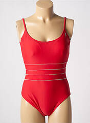 Maillot de bain 1 pièce rouge MISS CARAÏBES pour femme seconde vue