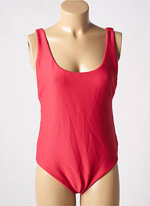 Maillot de bain 1 pièce stretch rouge SEAFOLLY femme