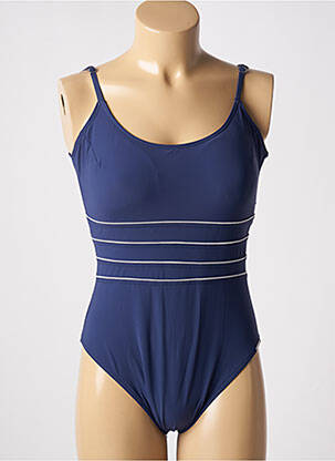 Maillot de bain 1 pièce brassieres brassieres bleu MISS CARAÏBES femme