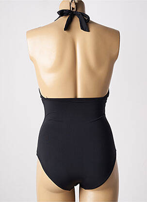 Maillot de bain 1 pièce stretch haut triangles noir ADMAS femme