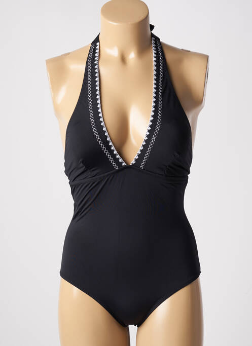 Maillot de bain 1 pièce noir ADMAS pour femme