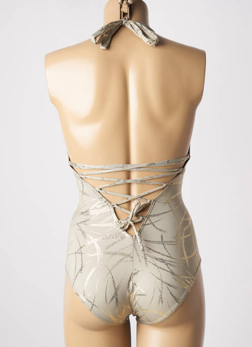 Maillot de bain 1 pièce vert MISS CARAÏBES pour femme