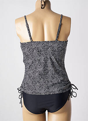 Tankini imprimé fantaisie noir SUN PROJECT femme