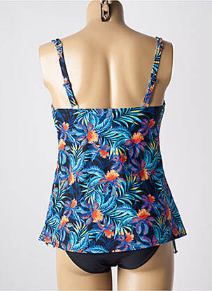 Tankini imprimé fantaisie bleu SUN PROJECT femme