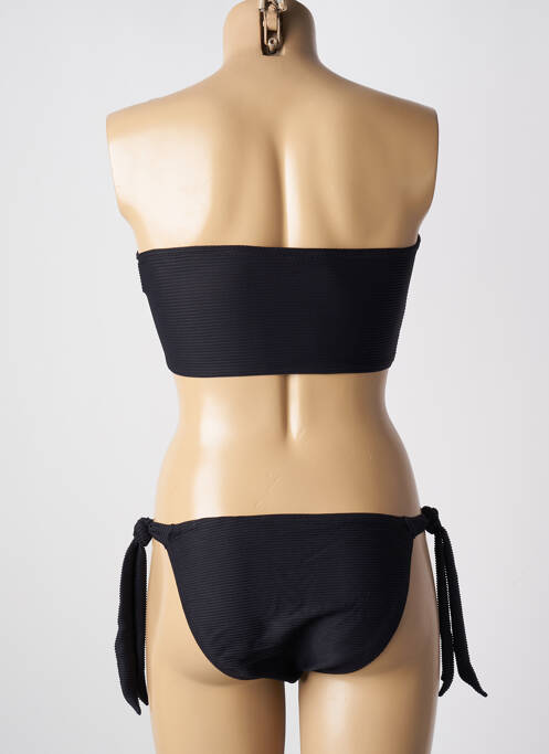 Maillot de bain 2 pièces noir LAGON BLEU pour femme