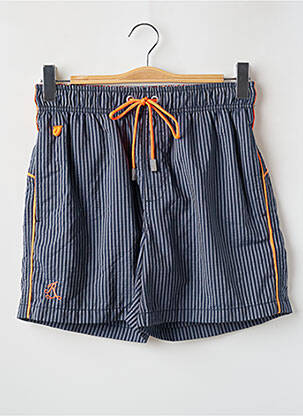 Short de bain imprimé rayures gris RAMATUELLE homme