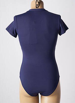Maillot de bain 1 pièce stretch bleu MOONTIDE femme